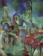 Delaunay, Robert Tower oil on canvas